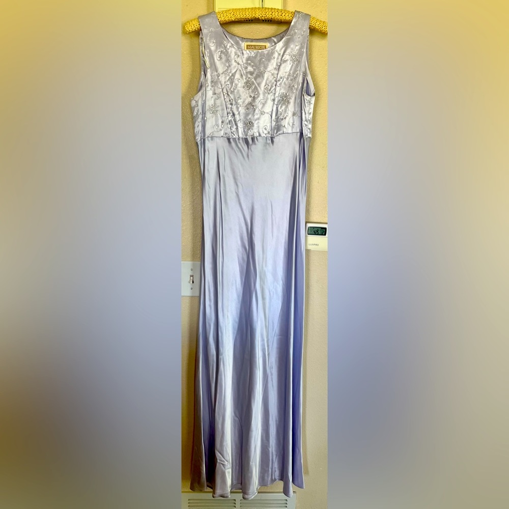 Maurice’s lilac dress
